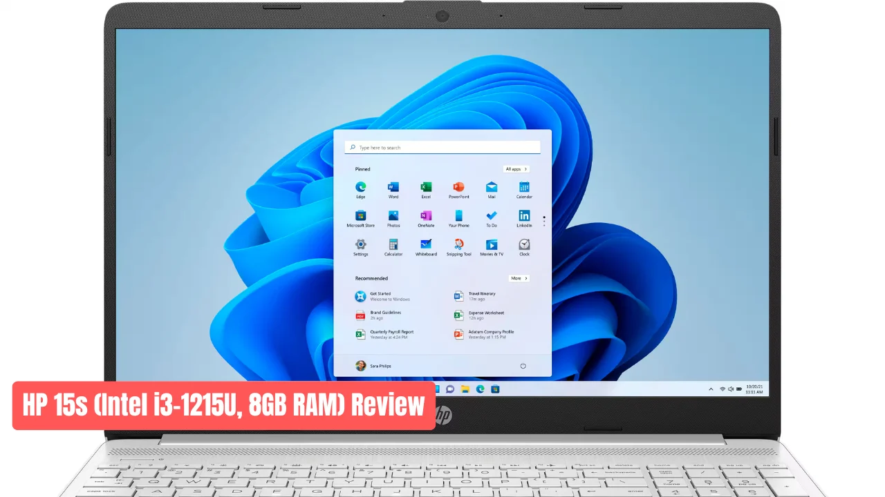 HP 15s (Intel i3-1215U, 8GB RAM) Review: The $350 Laptop That Actually Works