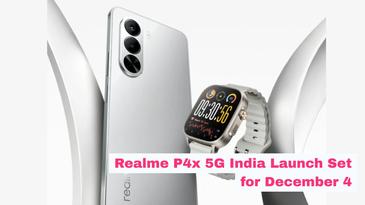 Realme P4x 5G India Launch Set for December 4: Gaming Beast with 7,000mAh Battery