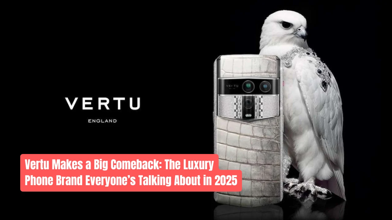 Vertu Makes a Big Comeback: The Luxury Phone Brand Everyone’s Talking About in 2025